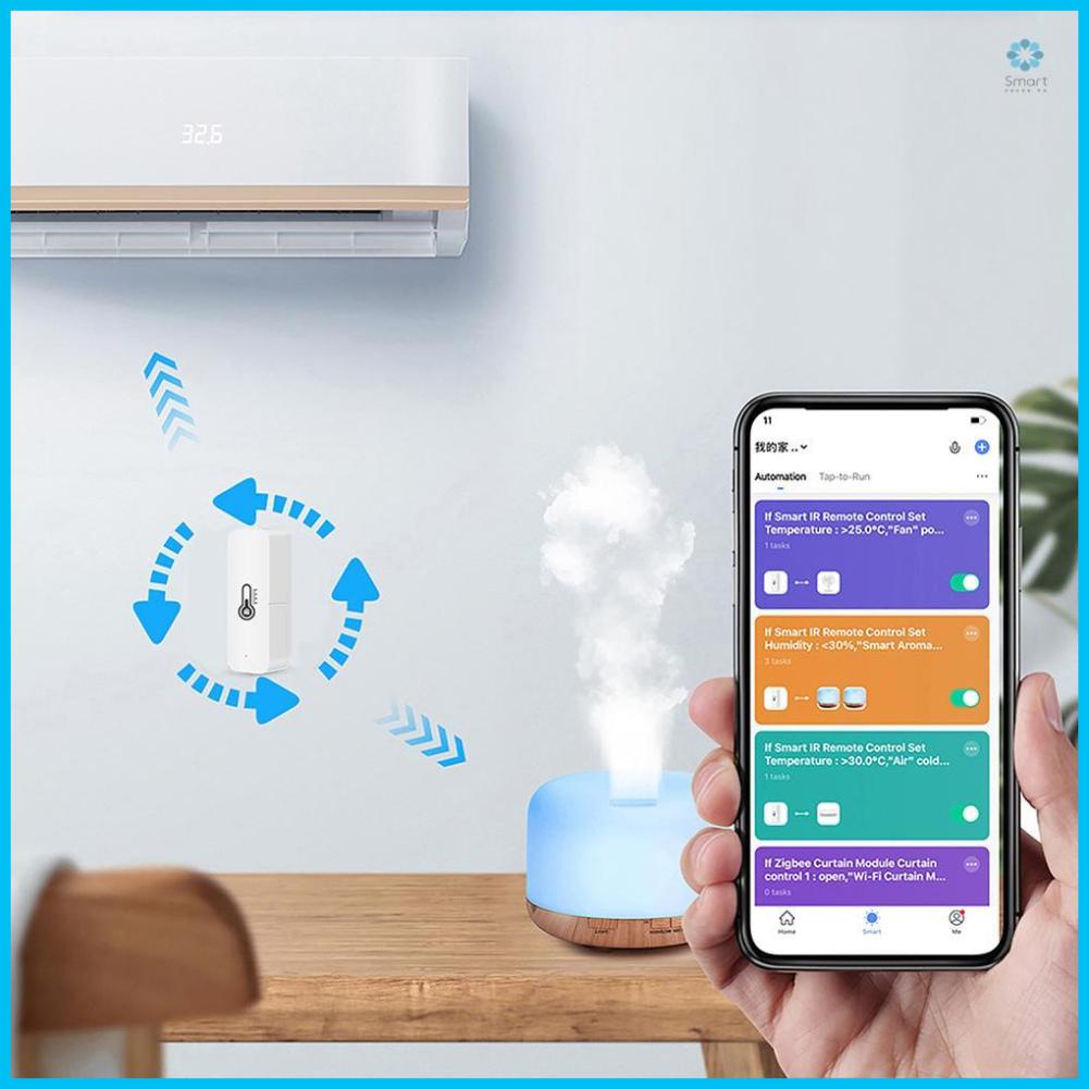 Tuya ZigBee Temperature Humidity Sensors - Real-time Monitoring ...