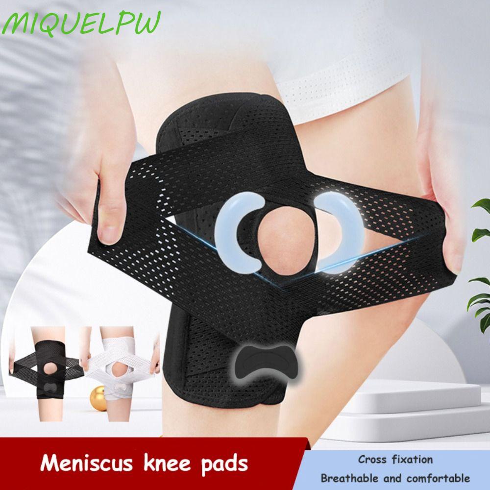 MIQUELPW Sports Knee Guard Prevent Ligament Strain Protective Knee