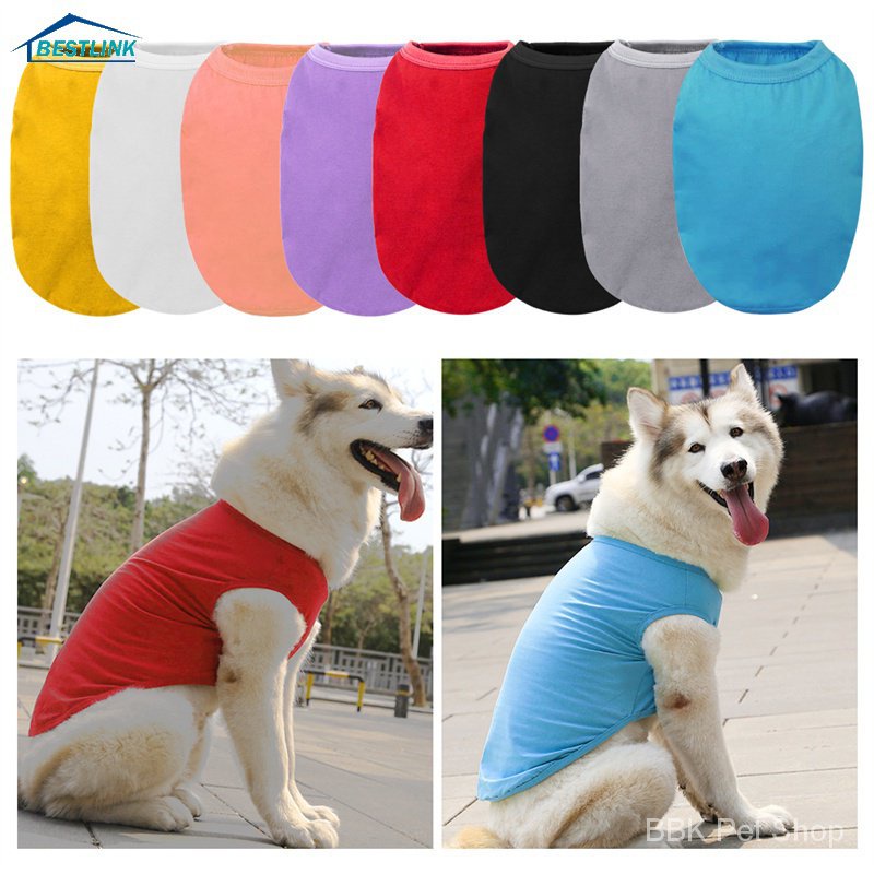 BL Big Dog Summer Clothes Cool Breathable Pet Plus Size Clothes