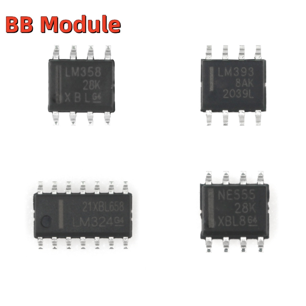 20PCS LM358P LM358N SMD Instrumentation Buffer Operational Amplifier ...
