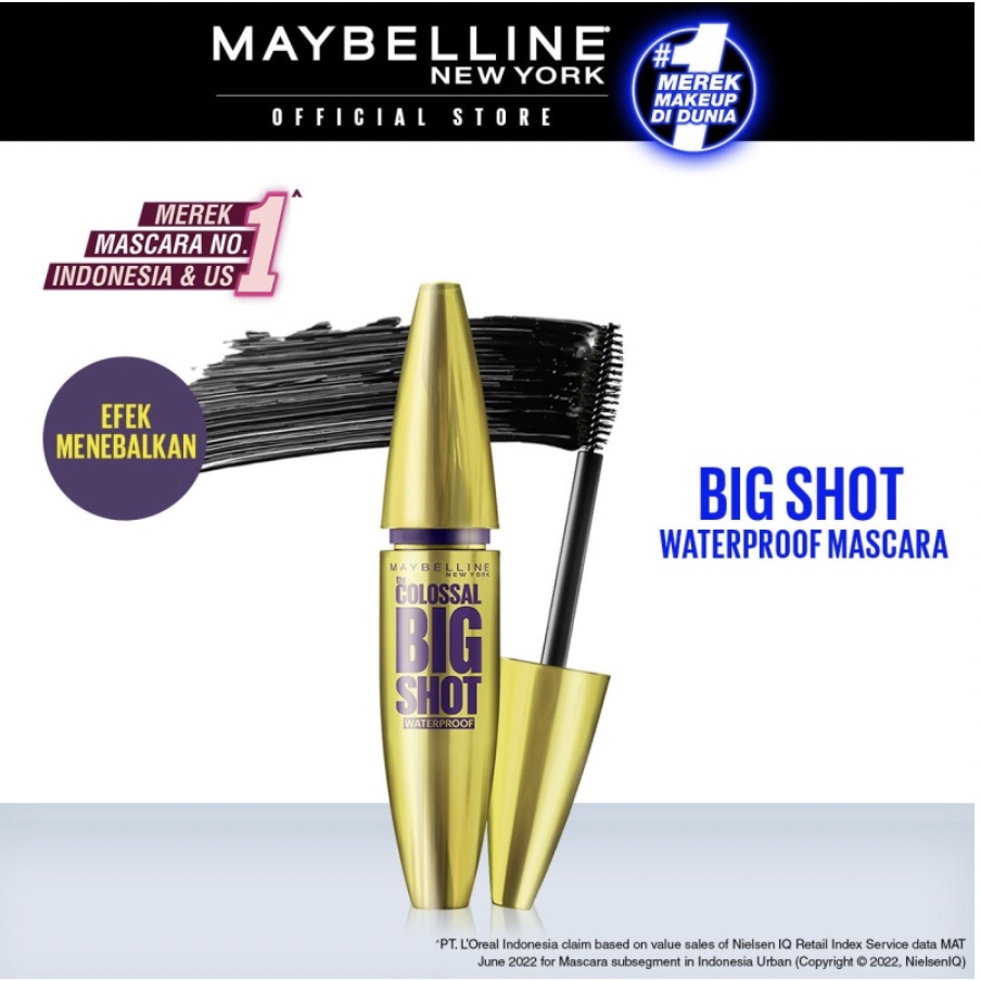Maybelline Magnum Big Shot Mascara Make Up 10mL Shopee Philippines