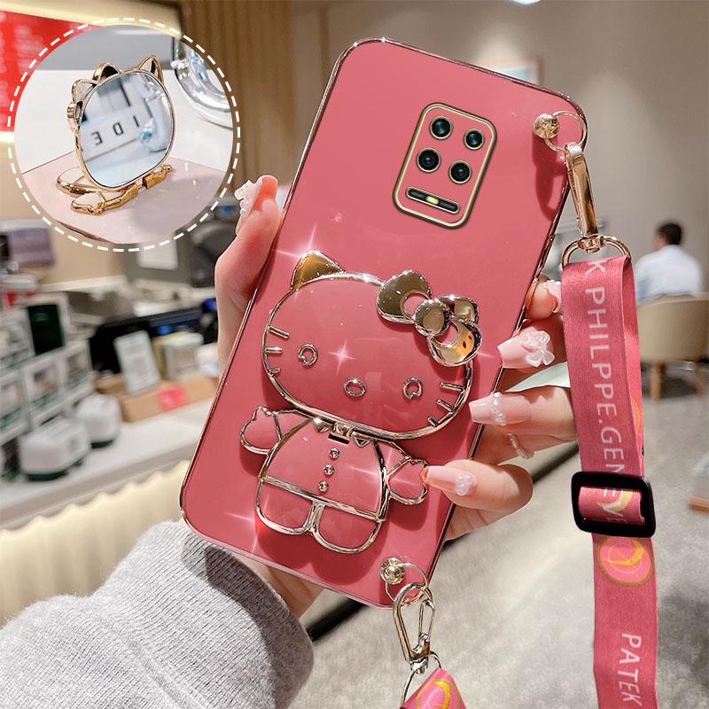 Casing Xiaomi 13 Pro Mi 13 Ultra Redmi Note 7 Note 8 8t 8 Pro Cartoon Hello Kitty Makeup 2010