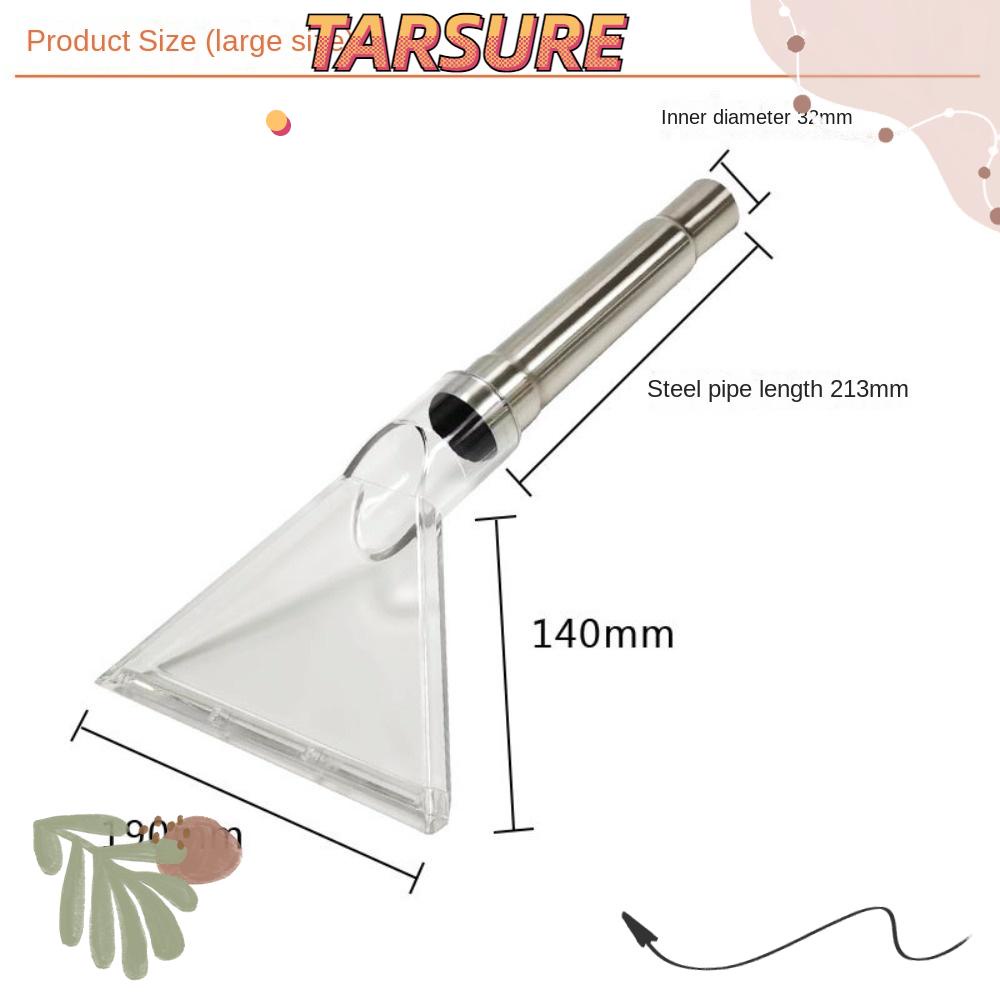 TARSURR Extractor Vacuum Car Detailing, Stainless Steel Pipe Highlow