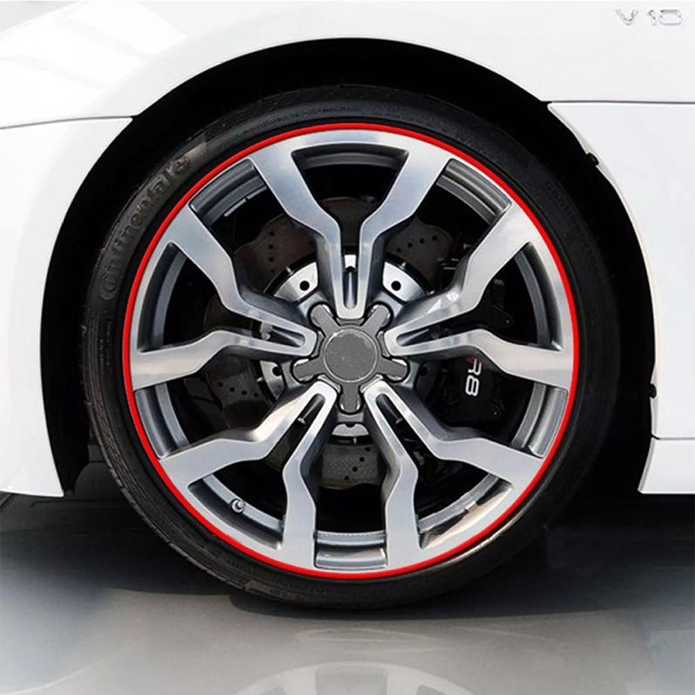 16Pcs/set PVC Reflective Wheel Rims Stickers Motocross Bike Motorcycle ...