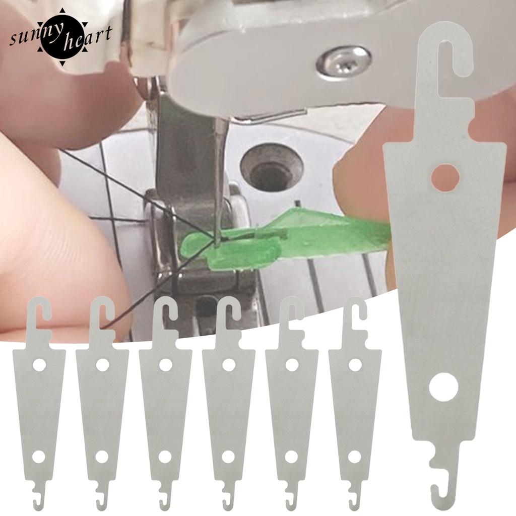 SYS100Pcs/Set Needle Threaders Effective Universal Stainless Steel Simple Operation Sewing