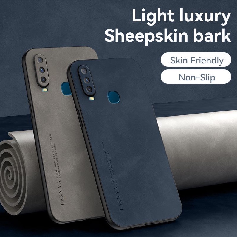 Case VIVO 1901 1902 1903 1904 1940 V1901A 1902_19 v1901 y12 y12i Protective  case, high-end skin friendly hard case, sheepskin anti drop phone case