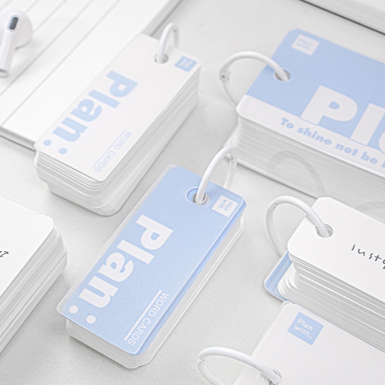 Cdaily|Mini Portable Word Book Loose-leaf Word Book Memo Book Portable ...