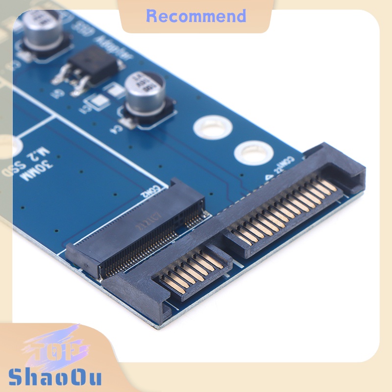 Shaou Add On Card Ngff M2 Adapter M2 Sata3 Raiser M2 To Sata Adapter Ssd M2 To Sata Expansion 2937