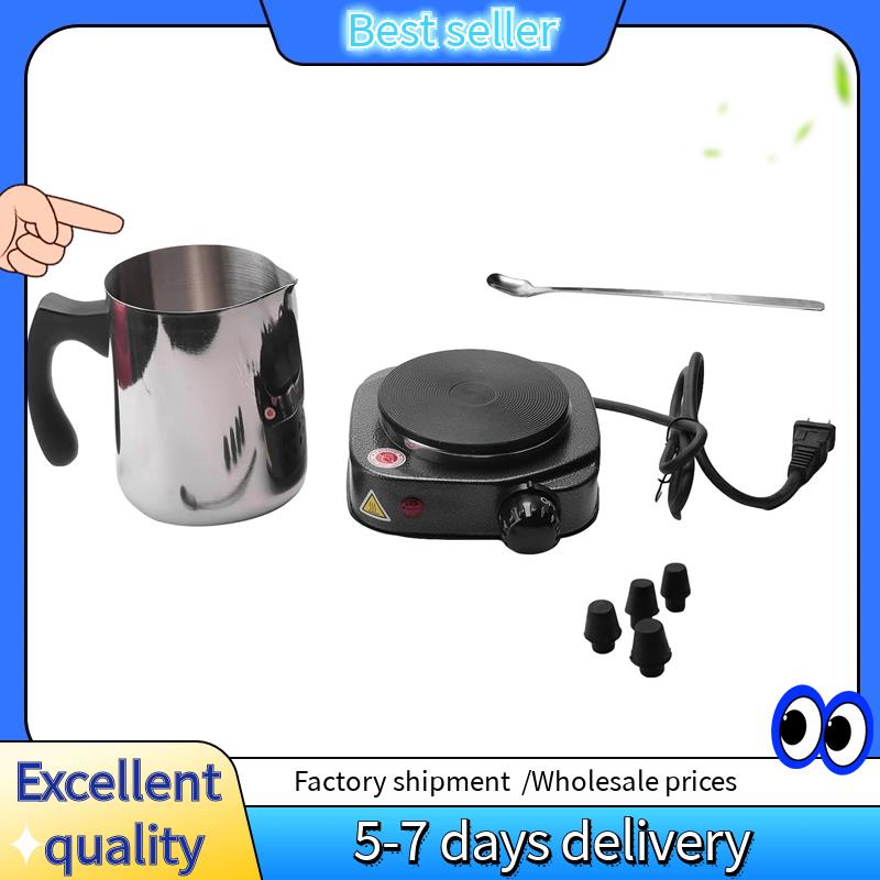 Candle Making Pouring Pot With Electric Hot Plate for Melting Wax ...