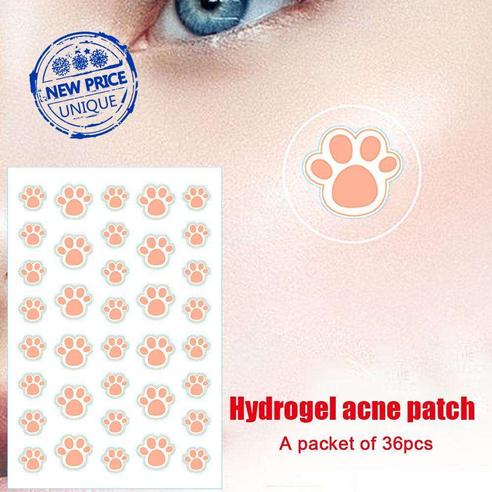 Cute Cat's Paw Acne Patch Hydrocolloid Acne Patch Invisible Sticker