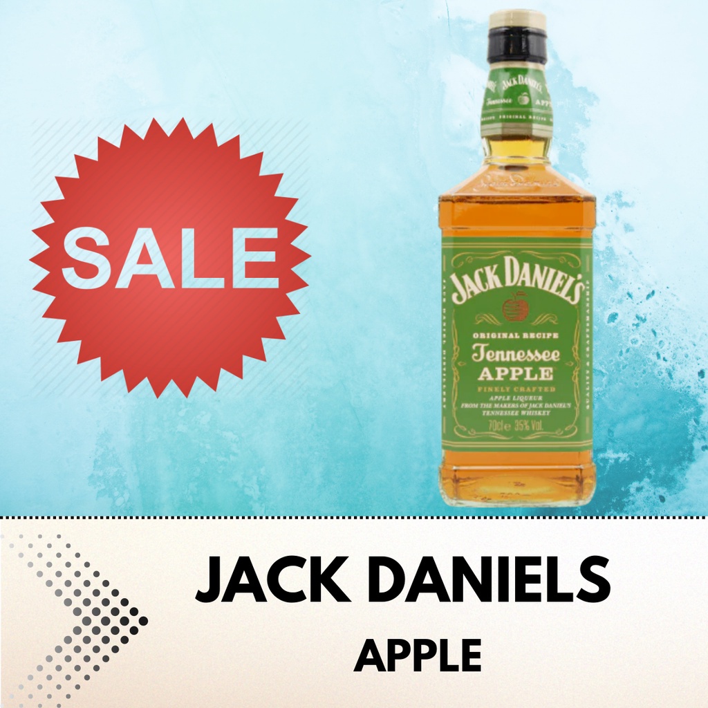 Jack Daniels Tennessee Apple Whiskey 700mL Shopee Philippines