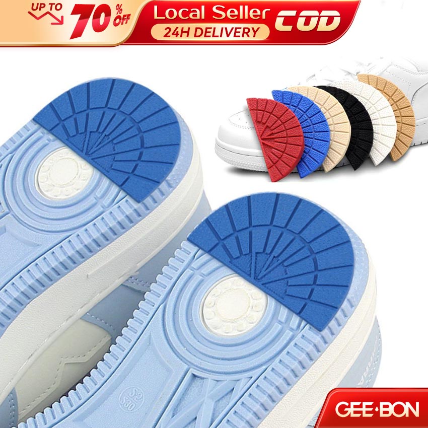 GEEBON Shoe Heel Sole Protector for Sneaker Self Adhesive Antislip Shoe Rubber Pad Soles