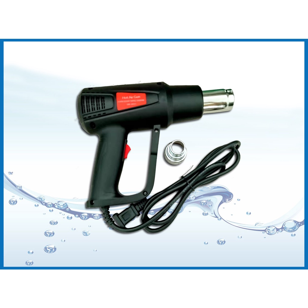 Heat Gun Hot Air Plastic Sealer Heater Blower Heat Shrink 2000W with ...