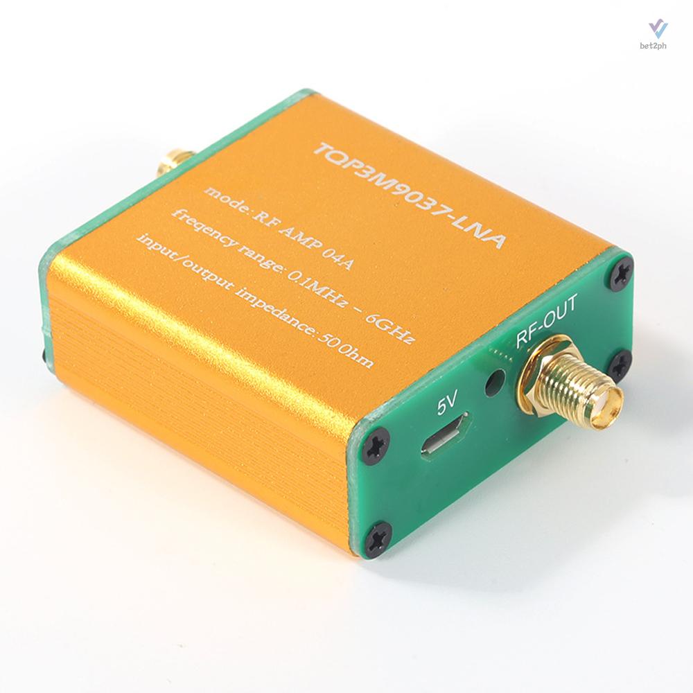 Amplifier High Preamplifier 100 K- 6 Ghz Gain Linearity Radio Rf Amp 