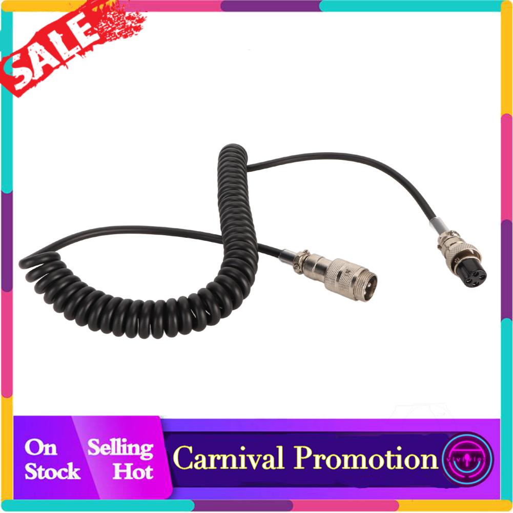 4-Pin CB Radio Microphone Extension Cord Cable for Cobra Uniden