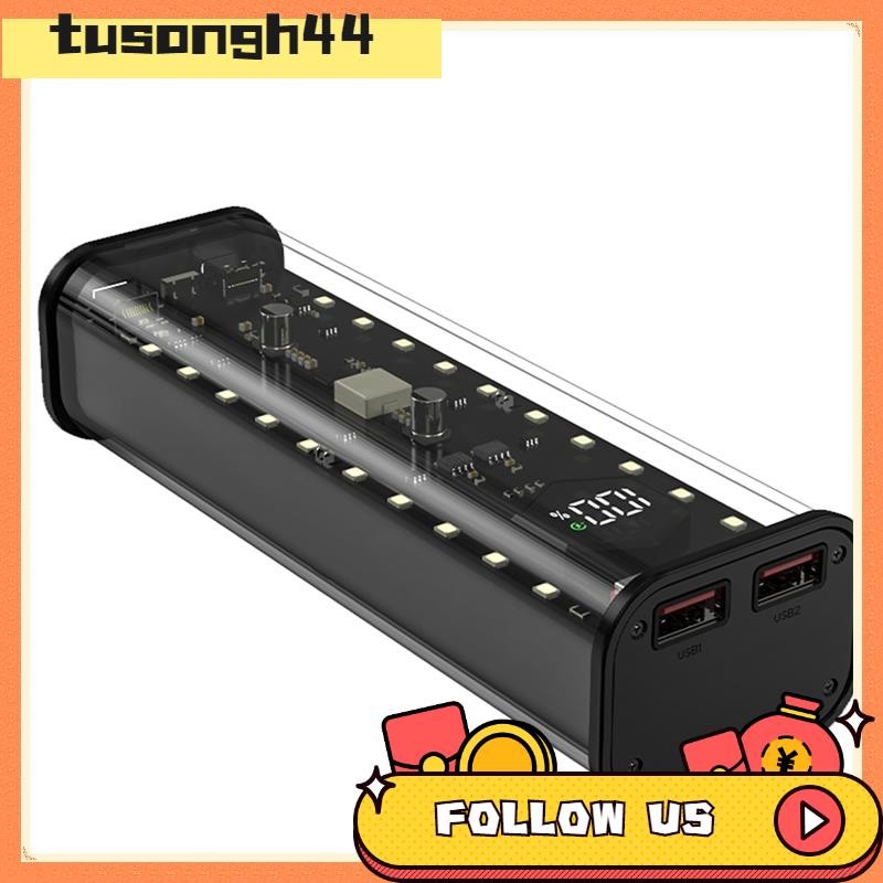 21700 Battery Storage Box 4 Slots DIY Power Bank Box for 21700 Charger ...