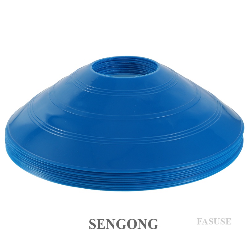 SENGONG 10pcs/Set Soccer Discs Bucket Marker Fitness Training Sign Flat ...