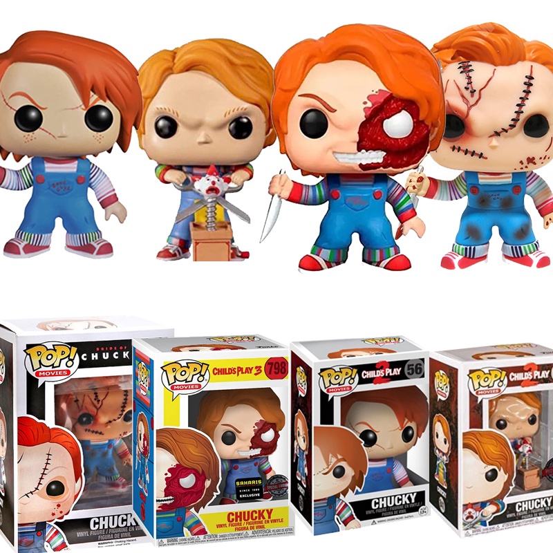Funko POP Child's Play Chucky 841 315 Seed of Chucky 798 56 Action ...