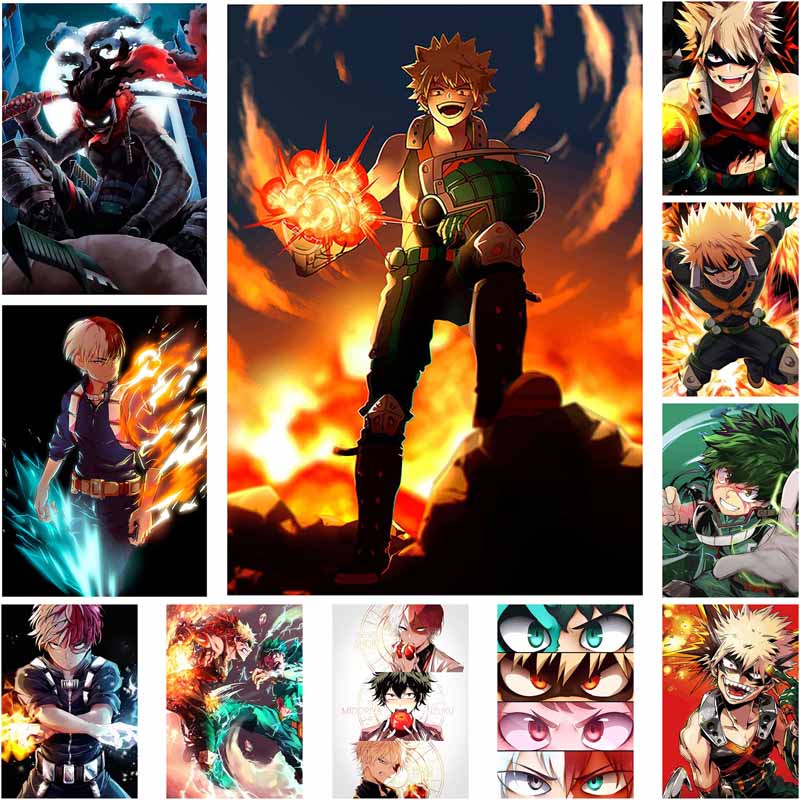 Poster My Hero Academia - Eri & Izuku Midoriya - 91.5 X 61 Cm - ABYstyle - Neuf Sous Blister
