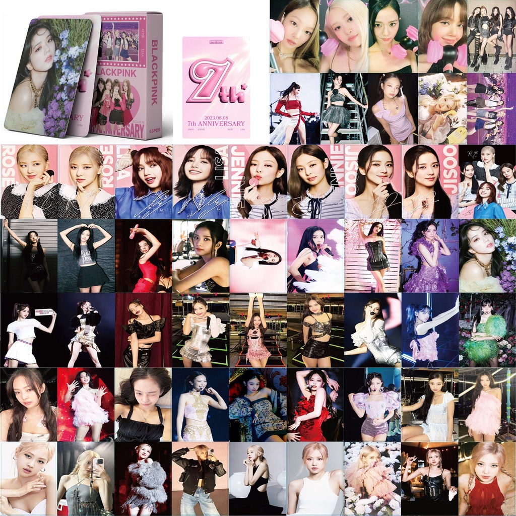 Cartes Photocards Blackpink World Tour - Lot De 55 Cartes Lomo Pour Collection Fans Kpop - 6