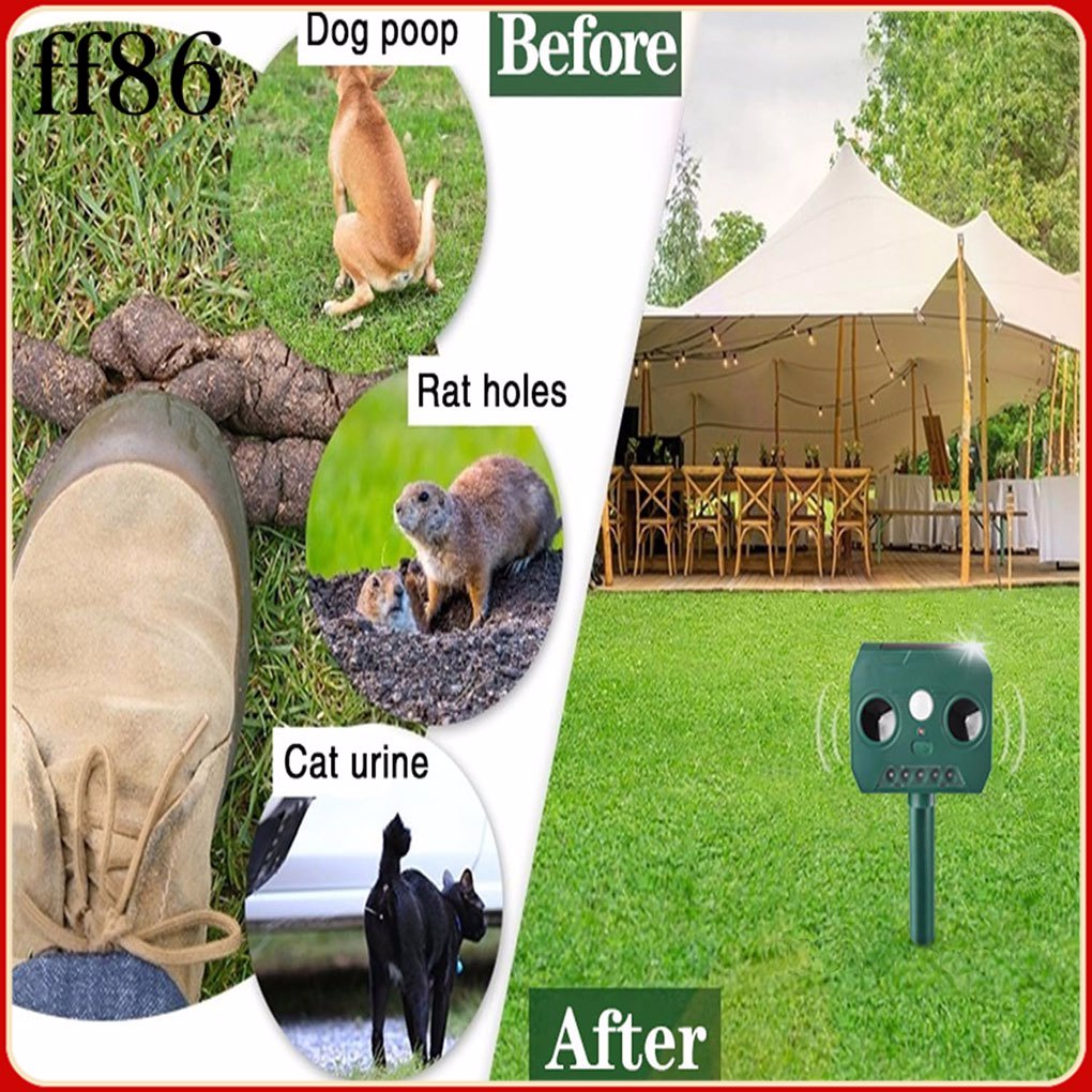 Dog Repeller Harmless And Safe Garden Squirrel Repellent For Plants