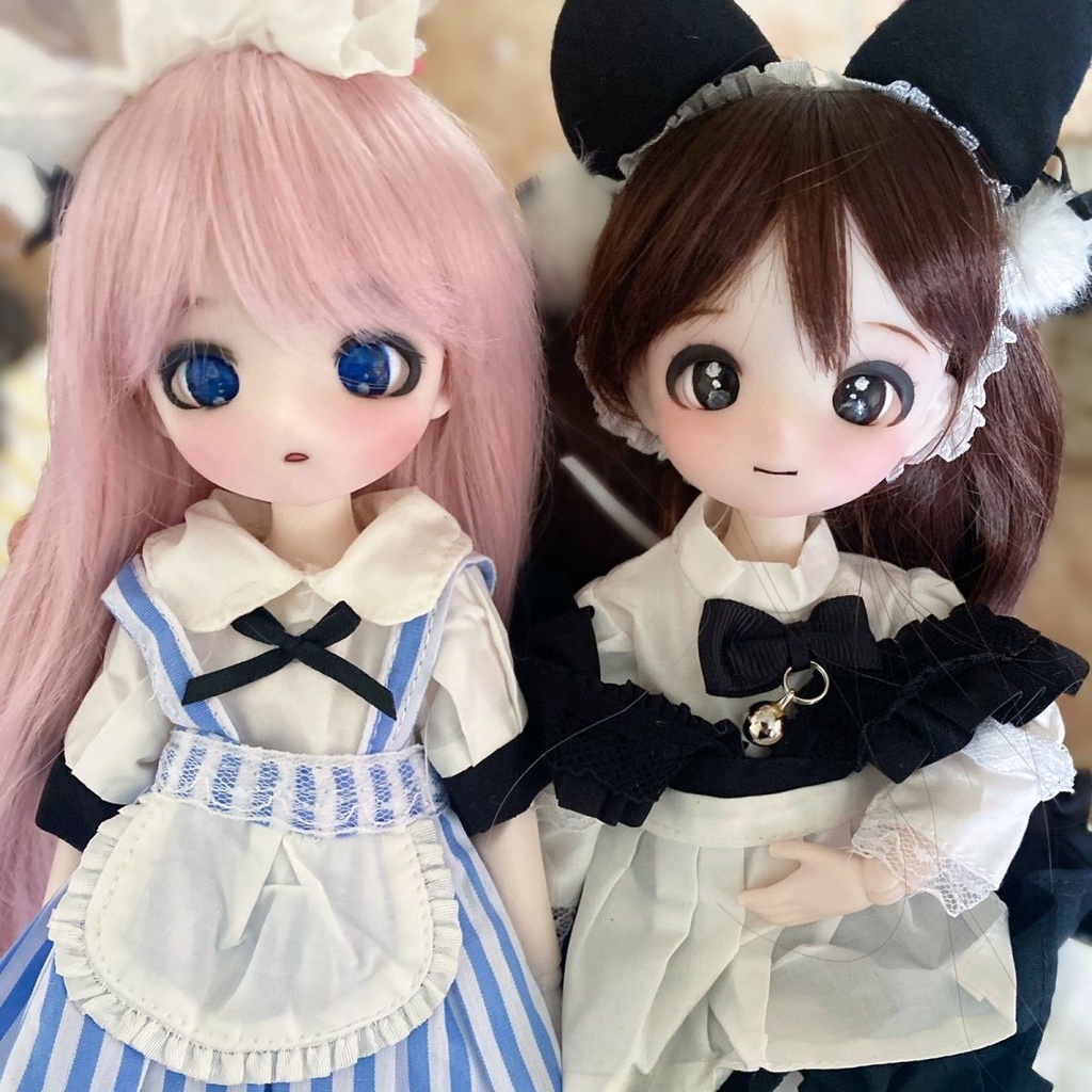 cos original BJD doll set mjd modified doll pure handpainted full set