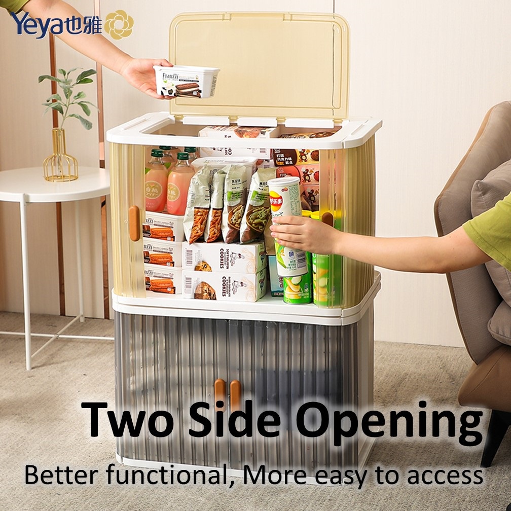 Foldable Storage Box Front Slide Model ️180 Degree Wide Open Can Be ...