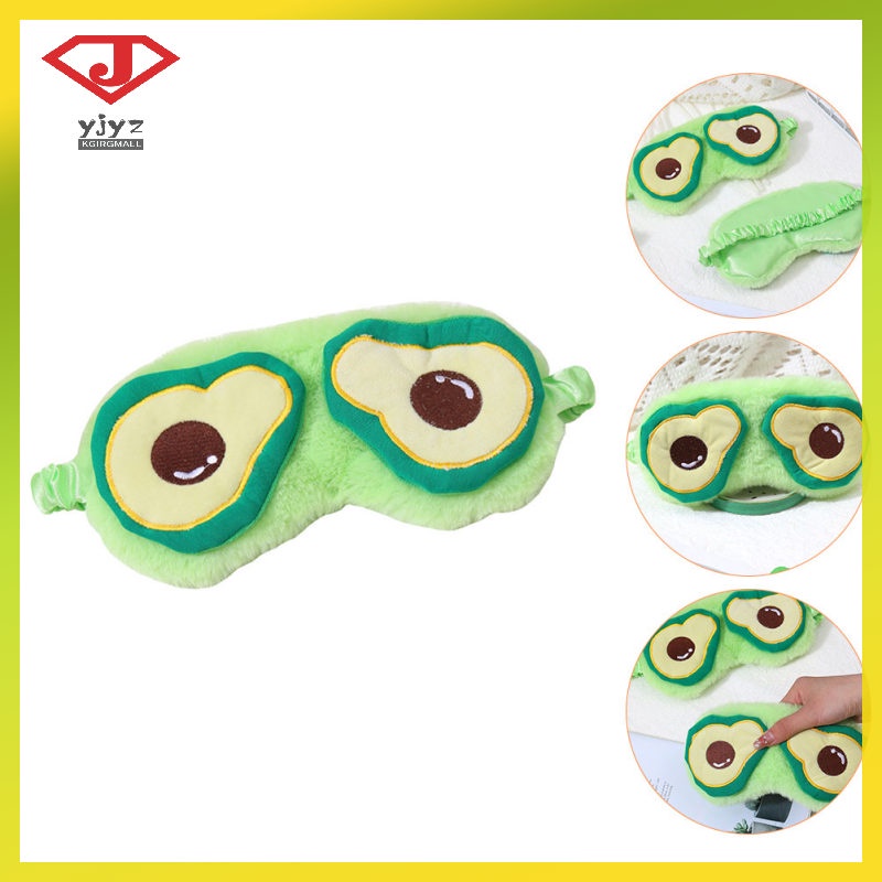 Avocado Eye Mask Cute Masks Kids Bulk Sleep Multifunction Cover Night
