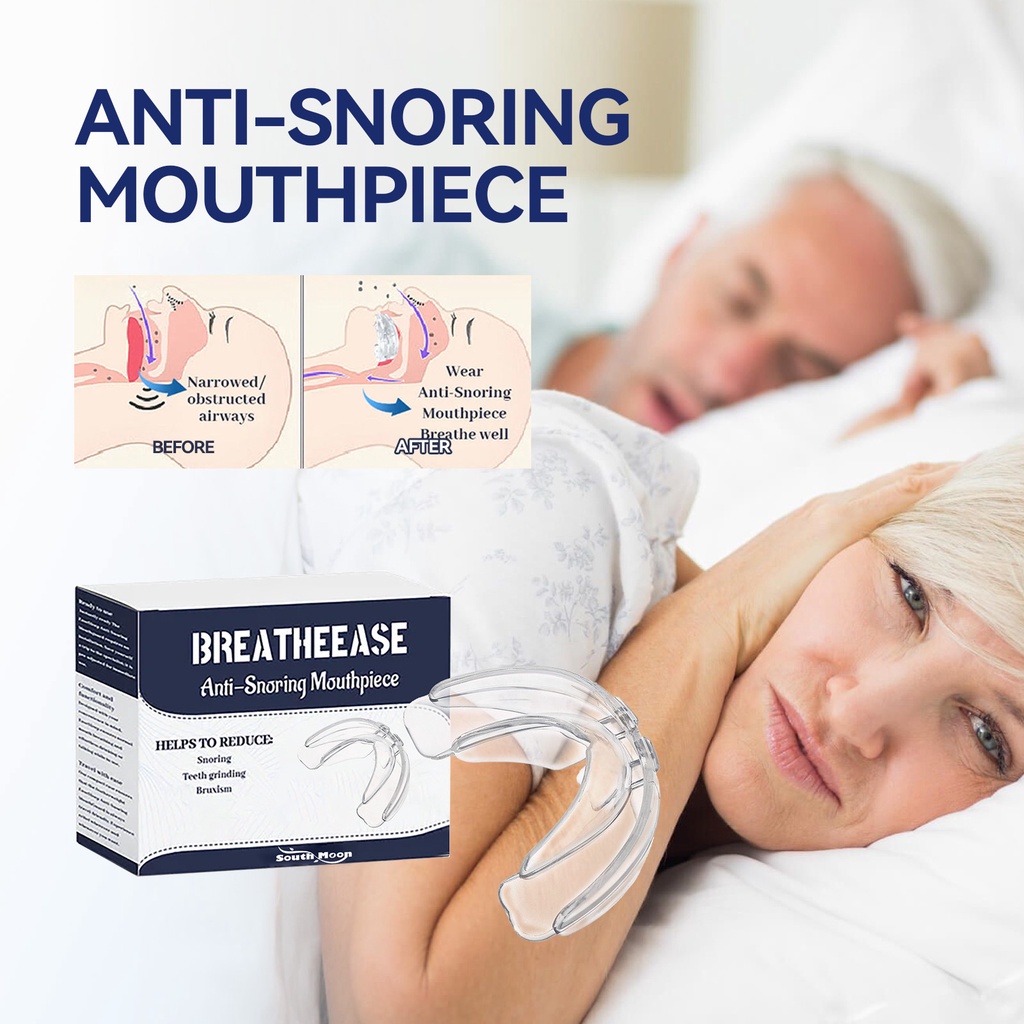 Silicone Mouth Guard Stop Teeth Grinding Anti Snoring Stop Snoring