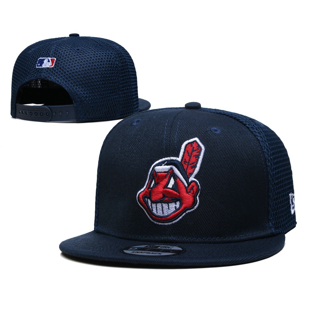 2022 MLB Cap Cleveland Indians Cap for Men Accessories Vintage Cap Snapback Adjustable Hat Shopee Philippines