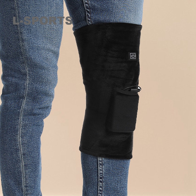 Knee Heating Pad, USB Heat Knee Brace Wrap 3 Temperature Control