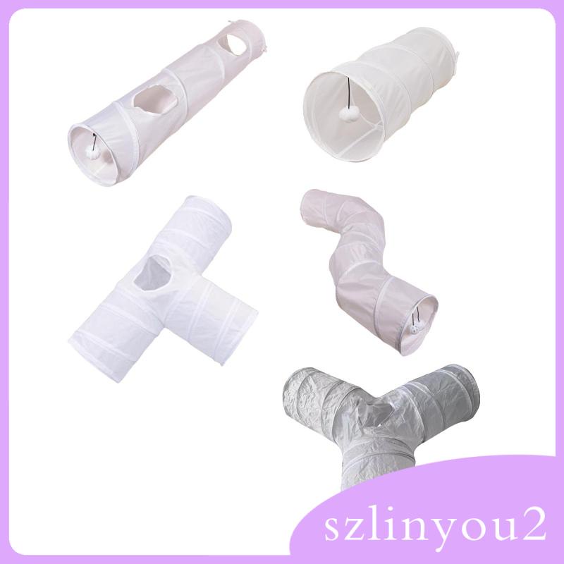 [szlinyou2] Kitten Tunnel Tube, Cat Tunnel Interactive Cat Toy, Folded ...