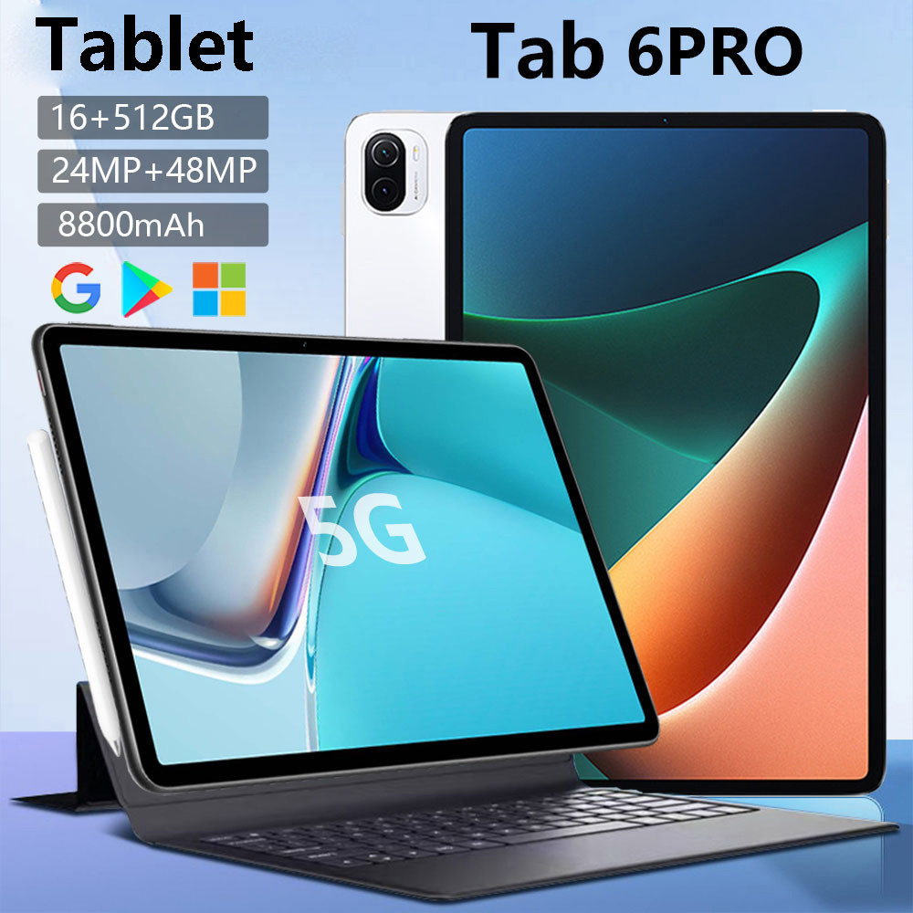 X1aom1 X6 Pro Tablet Android 5G 11.6 Size Screen 16GB+512GB Student ...