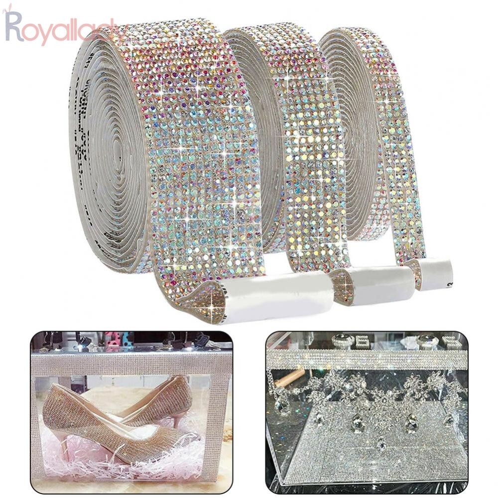 DIY Colorful Rhinestone Diamond Crystal Bling Decor Sticker For Car 1 ...