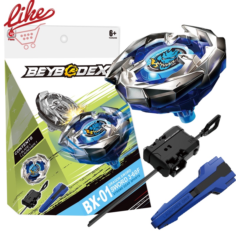 Beyblade X BX 01 Dragon Beyblade Xtreme with Launcher Grip Set for Beyblade Burst Kid Toys for Children Boy Birthday Gift Shopee Philippines