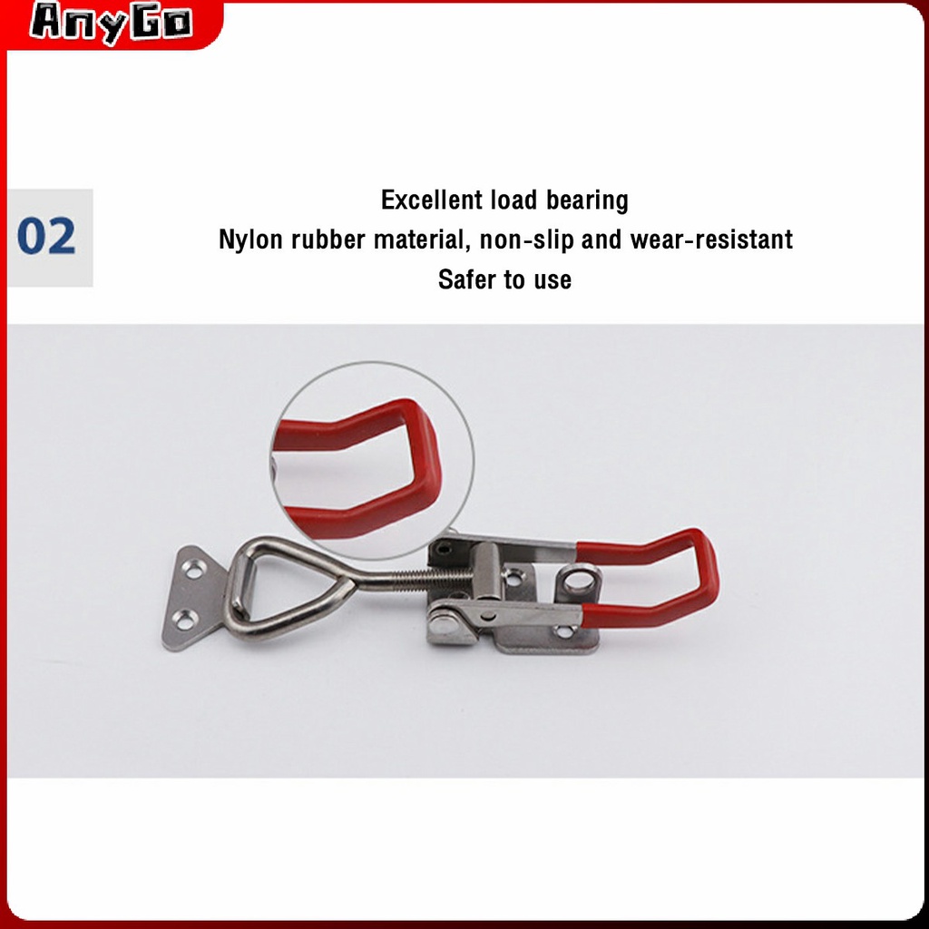 Suomi Latch Clamp Adjustable Pull Latch Cabinet Door Box Toggle Lock Clamp With Hole 100kg/180kg - View #4