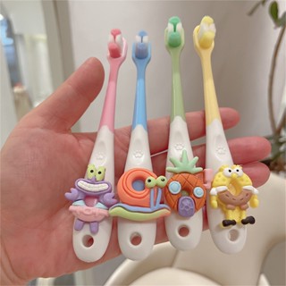 Cartoon Animation Childrens Toothbrush Patrick Star Spongebob Pattern ...