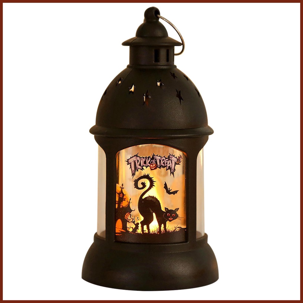 Halloween Lanterns Outdoor Haunted House Led Scary Scene Lights Spooky