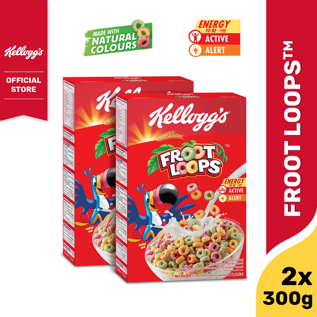 Kellogg's Cereal Froot Loops, 246g
