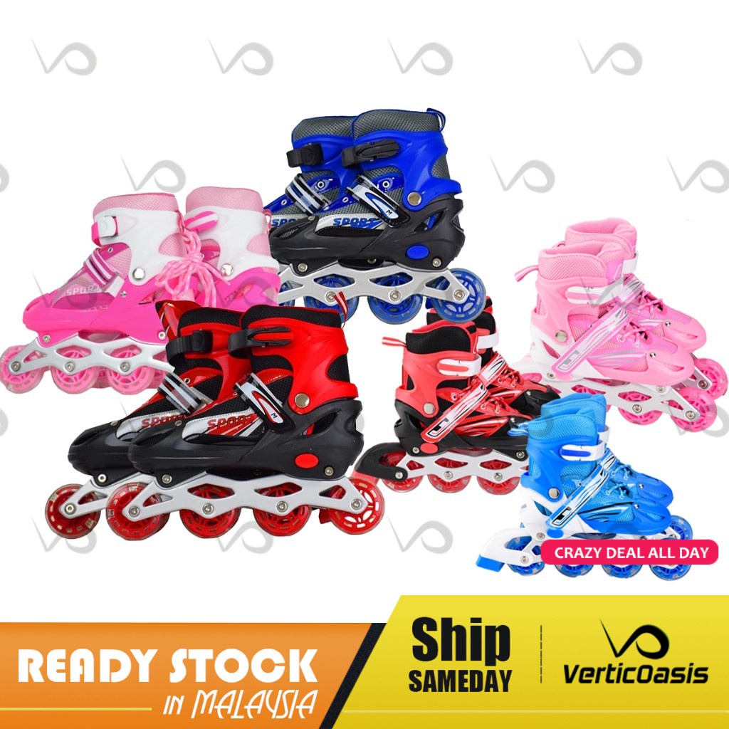 Verticoasis Kids Inline Skate Roller Skate Shoes Hand Carry Bag