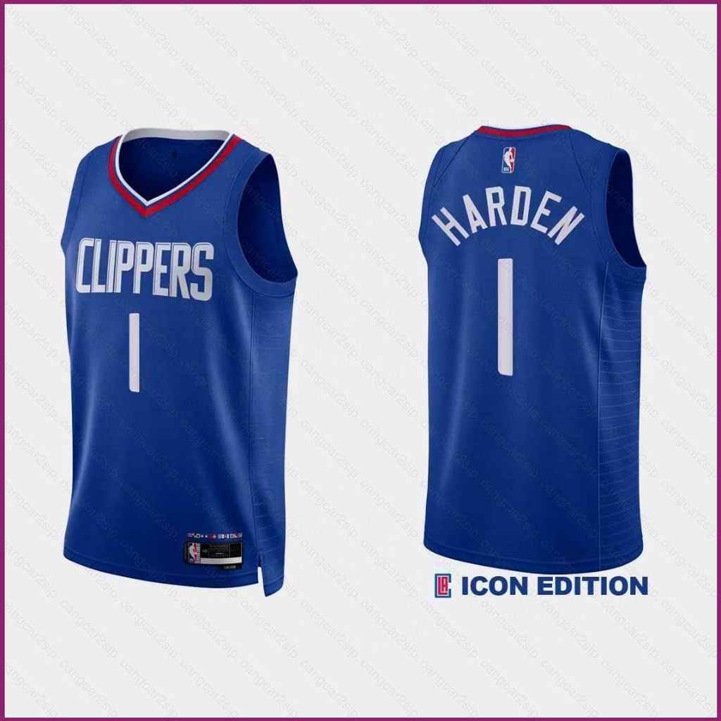 Sy3 2023-2024 Nba Clippers James Harden Jersey Basketball Sports Vest 