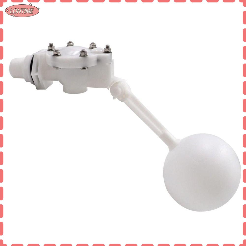 LONTIME STORE Water Float Valve, Plastic Float Adjustable Arm Float