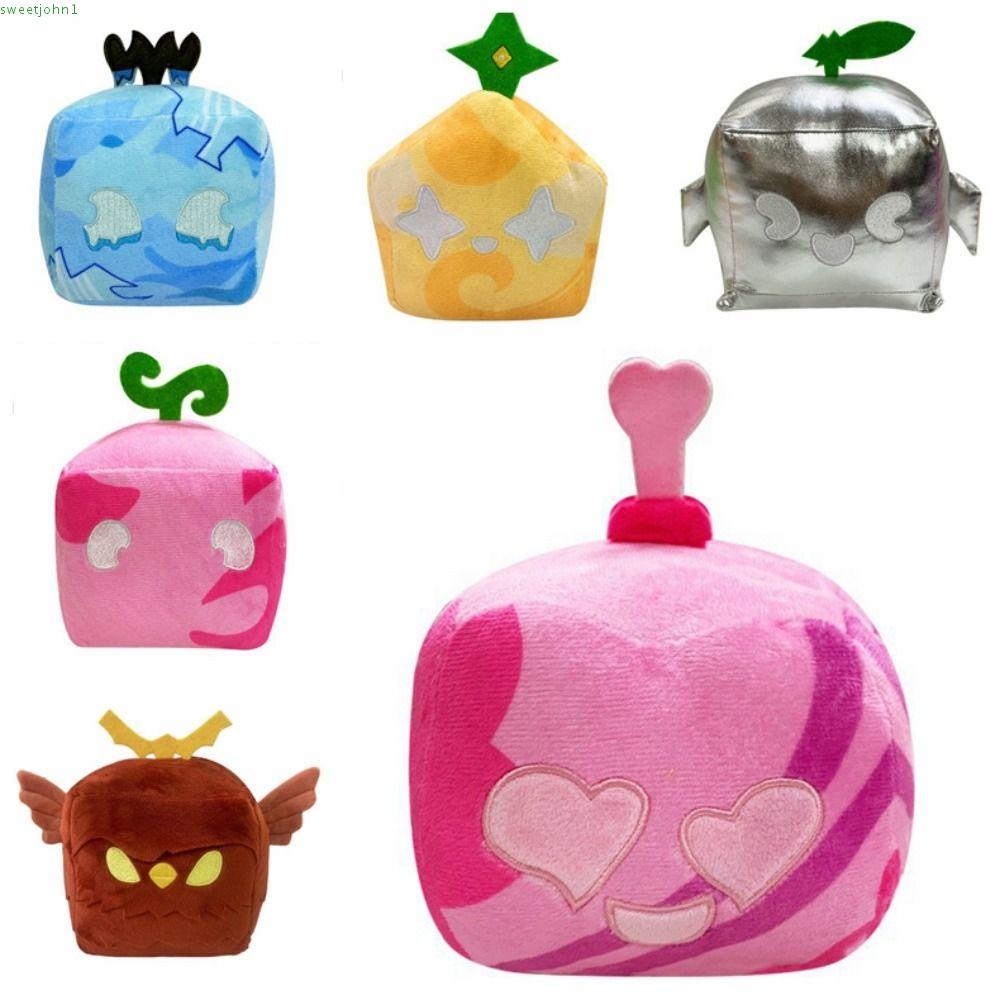 SWEETJOHN Blox Fruits Plush Toys, Blox Fruits Cartoon Blox Fruits ...