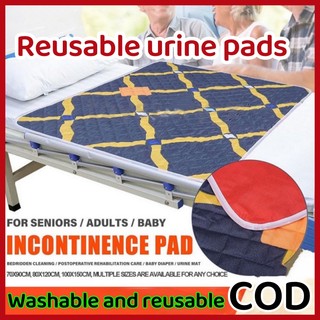 Reusable Underpad Washable Waterproof Kids Adult Incontinent Pad ...