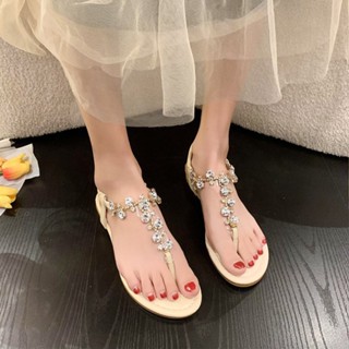 Ethnic wind flower online sandals