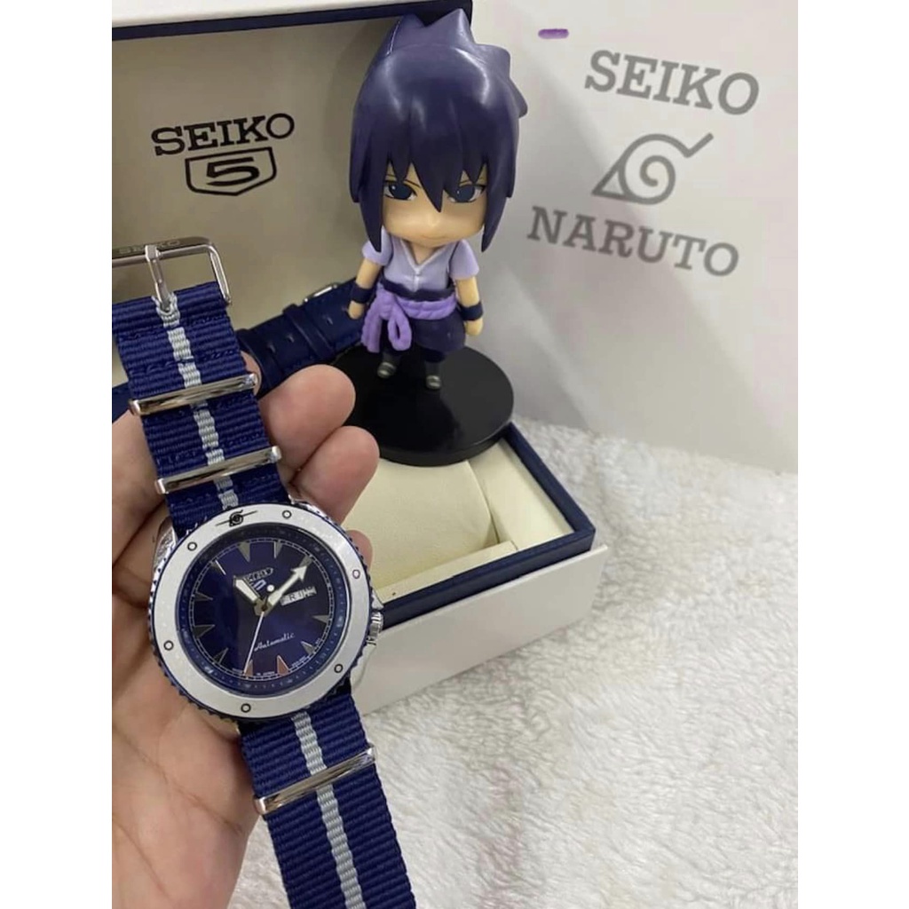 NARUTO SEIKO WATCH Complete set with Character and Free Strap Automatic Movement