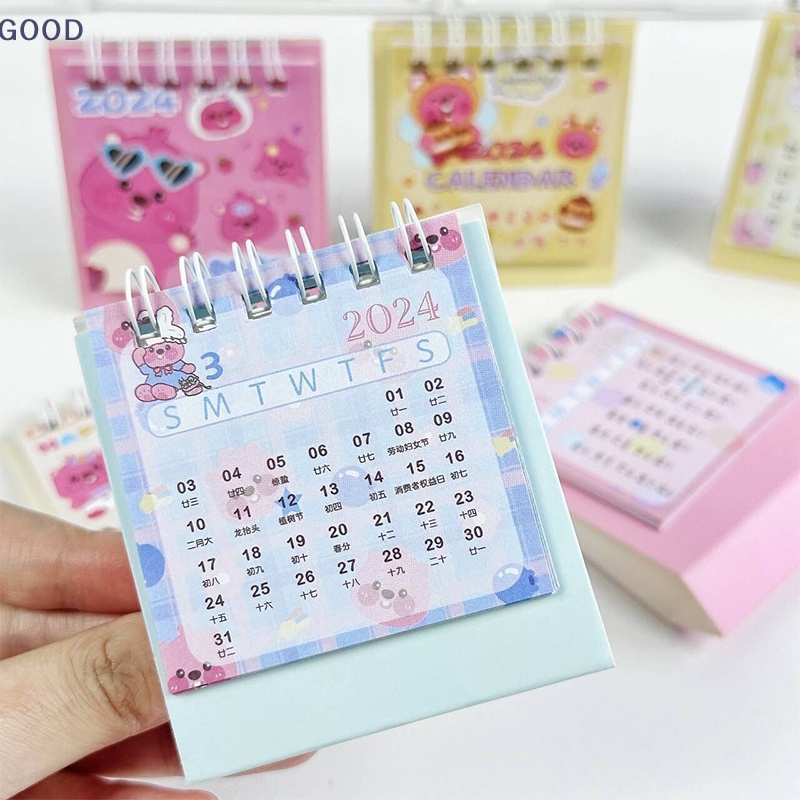 [GOOD] Loopy Little Beaver Desk Calendar Mini 2024 Cartoon Standing ...