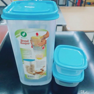 Bread Container Storage Box Cake Case Containers Dispenser Refrigerator  Kitchen Clear Keeperloaf Holderairtight Bin Buddy Toast