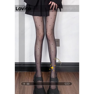 LUXUR Ladies Thigh Stockings Lace Stocking Hollow Out Sexy Knee Length Socks  Floral Club Black One Size 