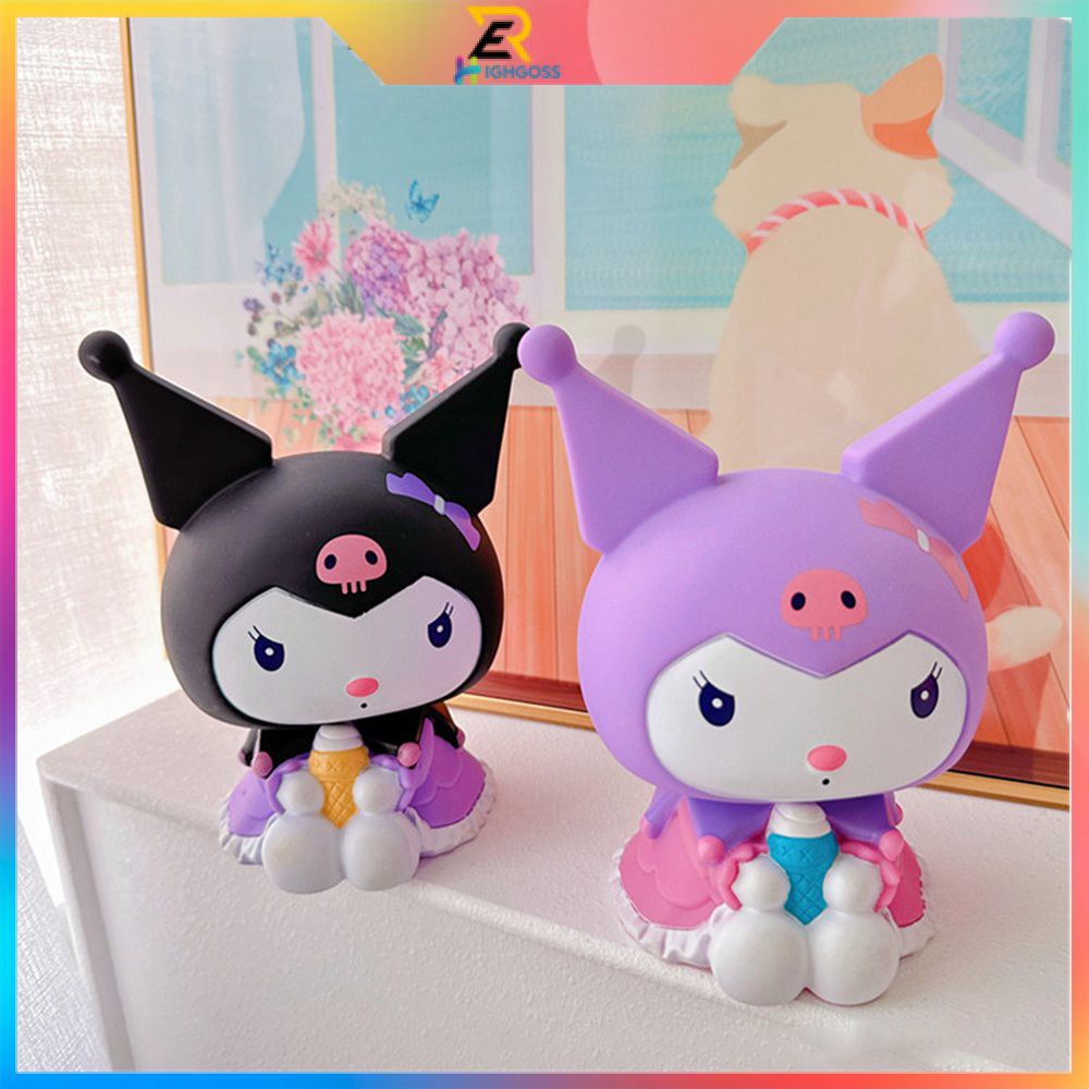 DIY painting coin box coin bank piggy bank/colouring doll sanrio kuromi ...